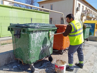 Pirallahı rayonunda növbəti iməcilik aksiyası keçirildi
