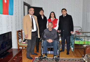 Azərbaycan Qızıl Aypara Cəmiyyətinin Pirallahı rayon bölməsi öz humanitar missiyasını davam etdirir