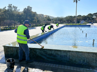 Pirallahı rayonunda növbəti iməcilik aksiyası keçirildi