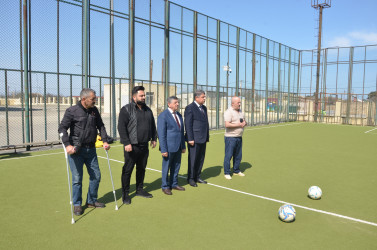 Pirallahı rayonunda məktəblilər arasında mini futbol turnirinə start verilib