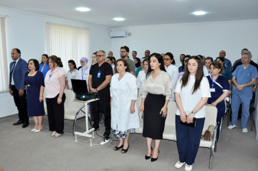 “17 İyun – Tibb İşçilərinin Peşə Bayramı Günü” münasibətilə tədbir keçirilib