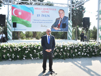 15 İyun-Milli Qurtuluş Günü münasibətilə təntənəli ümumrayon tədbiri keçirilmişdir