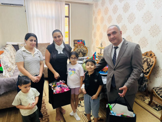 Şəhid ailələrinə diqqət və qayğı daim diqqət mərkəzindədir