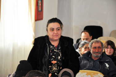 Gürgən qəsəbəsinin sakinləri ilə növbəti səyyar görüş keçirildi