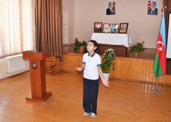 Aprel döyüşlərinin 10-cu ildönümü və Şəhid Sarvan Mehraliyevin anım günü qeyd edilib