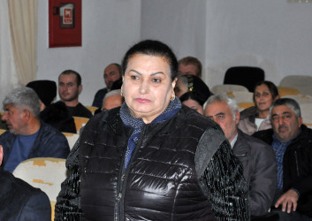 Gürgən qəsəbəsinin sakinləri ilə növbəti səyyar görüş keçirildi