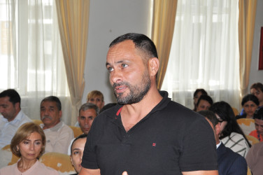 Gürgən qəsəbəsinin sakinləri ilə növbəti səyyar görüş keçirildi