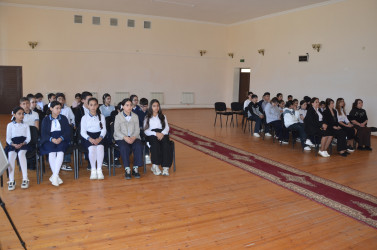 Pirallahı məktəbliləri arasında maarifləndirici tədbirlər davam etdirilir