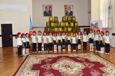 Şəhid Cahangirov Tural Qələmhüseyn oğlunun xatirəsinə həsr olunmuş anım tədbiri keçirildi