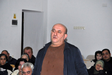 Gürgən qəsəbəsinin sakinləri ilə növbəti səyyar görüş keçirildi