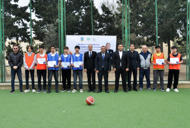 Pirallahı rayonunda məhəllələrarası basketbol turniri keçirilib