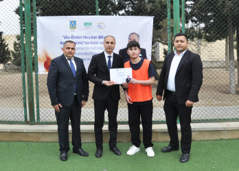 Pirallahı rayonunda məhəllələrarası basketbol turniri keçirilib