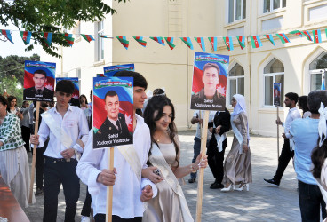 Rayonumuzda “Son zəng” tədbirləri təntənəli şəkildə qeyd olunmuşdur