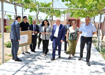 Pirallahı rayonunda yaşlı nəslin nümayəndələri diqqət və qayğı ilə əhatə olunurlar
