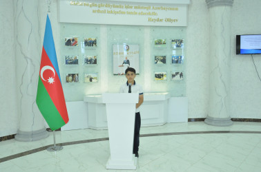 “Heydər Əliyev və Azərbaycan tarixi” referat - yazı müsabiqəsinin  Pirallahı rayonu üzrə yekun mərhələsi keçirilib