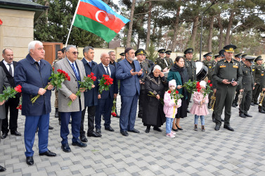 Şəhid baş leytenant Vüsal Babayevin əziz xatirəsinə həsr olunmuş  anım tədbiri keçirilmişdir