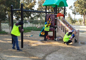 “Novruz bayramını təmiz şəhərlə qarşılayaq” devizi ilə iməcilik aksiyası keçirildi