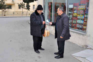 Korrupsiyaya qarşı mübarizə sahəsində əhali arasında maarifləndirmə işləri aparılmışdır