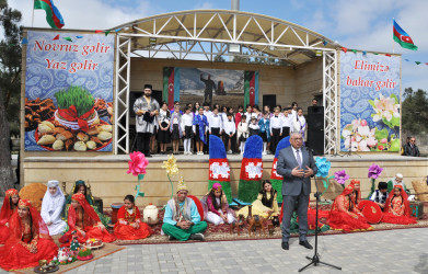 Pirallahı rayonunda Novruz bayramı təntənə ilə qeyd edilib