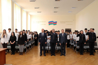 Narkomaniya ilə mübarizə, erkən nikah və kibertəhlükəsizlik mövzuları üzrə ümumtəhsil müəssisələrində maarifləndirici tədbirlər həyata keçirilir