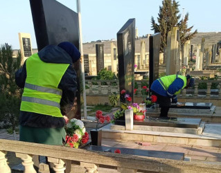 “Novruz bayramını təmiz şəhərlə qarşılayaq” devizi ilə iməcilik aksiyası keçirildi