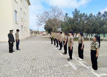 “Şahin” hərbi-idman oyunları üzrə rayon birinciliyi keçirilib