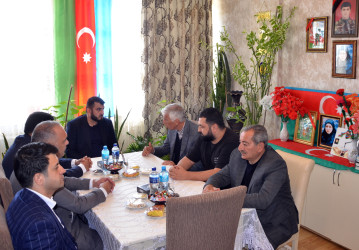 Aprel döyüşlərinin 10-cu ildönümü və Şəhid Sarvan Mehraliyevin anım günü qeyd edilib