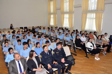 Pirallahı rayonunda “Yetkinlik yaşına çatmayanların hüquqlarının müdafiəsi sahəsində” maarifləndirici tədbir keçirilmişdir