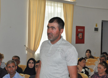 Gürgən qəsəbəsinin sakinləri ilə növbəti səyyar görüş keçirildi
