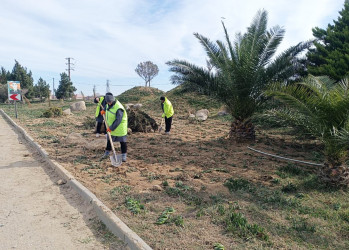Pirallahı rayonunda  “Şəhərsalma  və Memarlıq İli” ilə əlaqədar abadlıq-quruculuq işləri davam etdirilir