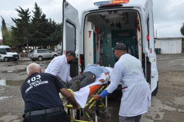 Pirallahı rayonunda mülki müdafiə məşqi keçirilib