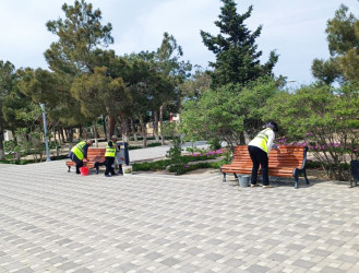 Pirallahı rayonunda növbəti iməcilik aksiyası keçirildi