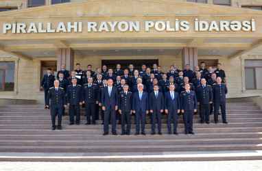 Pirallahı rayonunda 2 iyul - Azərbaycan Polisi Günü qeyd edildi