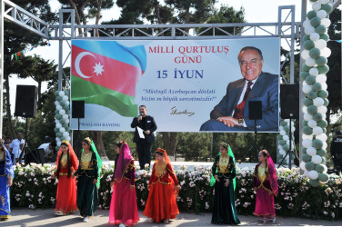 15 İyun-Milli Qurtuluş Günü münasibətilə təntənəli ümumrayon tədbiri keçirilmişdir