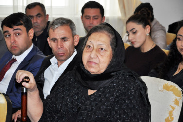 Gürgən qəsəbəsinin sakinləri ilə növbəti səyyar görüş keçirildi