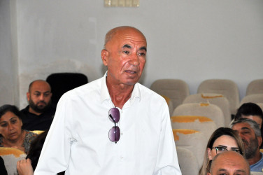 Gürgən qəsəbəsinin sakinləri ilə növbəti səyyar görüş keçirildi