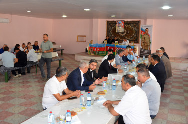 Pirallahı rayonunda şəhid Tural Cahangirovun doğum günü ehtiramla anılıb