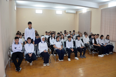 “Narkomaniyaya qarşı birgə mübarizə” və  “Erkən nikahın və qohumlar arasında nikahın mənfi fəsadlarının izah edilməsi” mövzularında maarifləndirici tədbir keçirilib