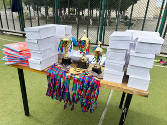 Pirallahı rayonunda Vətən müharibəsi şəhidlərinin xatirəsinə həsr olunmuş minifutbol turniri keçirilib