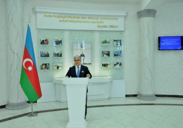 “Heydər Əliyev və Azərbaycan tarixi” referat - yazı müsabiqəsinin  Pirallahı rayonu üzrə yekun mərhələsi keçirilib