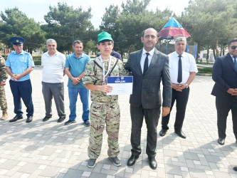 "26 İyun - Azərbaycan Respublikasının Silahlı Qüvvələr Günü" nə həsr olunmuş gənclər arasında güllə atıcılığı üzrə rayon turniri keçirilib