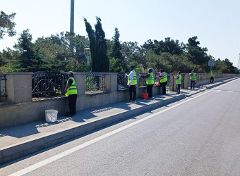 Pirallahı rayonunda növbəti iməcilik aksiyası keçirildi