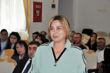 Gürgən qəsəbəsinin sakinləri ilə növbəti səyyar görüş keçirildi