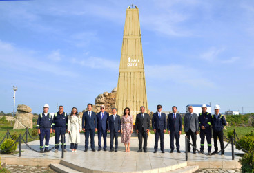 Koreya Respublikasının səfiri və nümayəndə heyəti Pirallahı rayonunda səfərdə olub