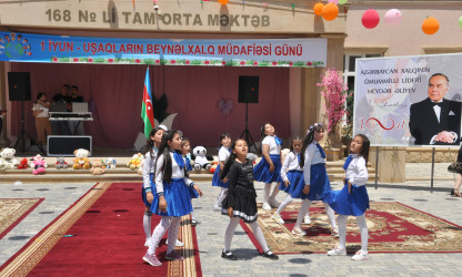 “Heydər Əliyev İli” çərçivəsində “Uşaqlar bizim gələcəyimizdir” mövzusunda Uşaq Yaradıcılıq Festivalı keçirildi
