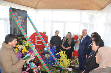 Vətən müharibəsi şəhidi Elmar Nəbiyevin doğum günü qeyd edilib