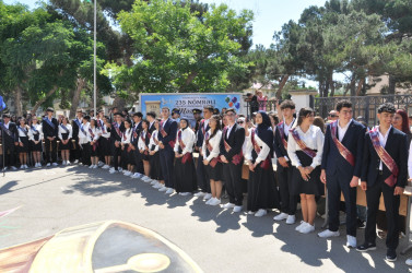 Pirallahı rayonunda “ Son zəng” tədbirləri keçirilib
