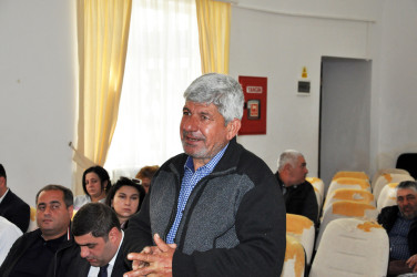 Gürgən qəsəbəsinin sakinləri ilə növbəti səyyar görüş keçirildi