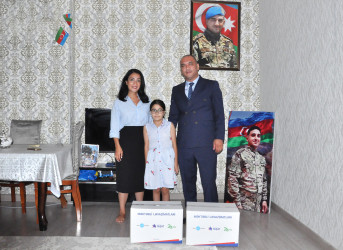 Pirallahı rayonunda şəhid ailələri ziyarət olunub