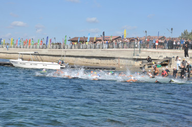 Pirallahıda Triatlon üzrə ölkə çempionatı keçirildi